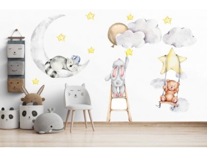 Samolepka zvířátka 100