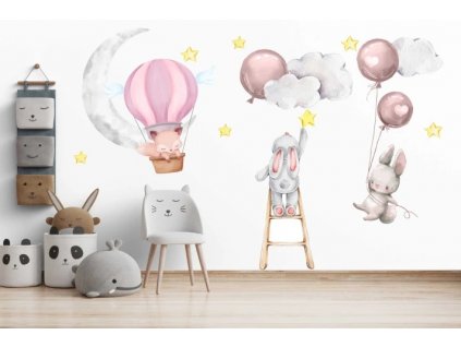 Samolepka zvířátka 101