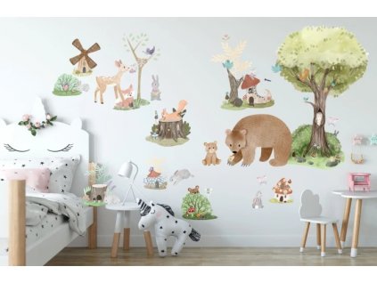 Samolepka zvířata 60