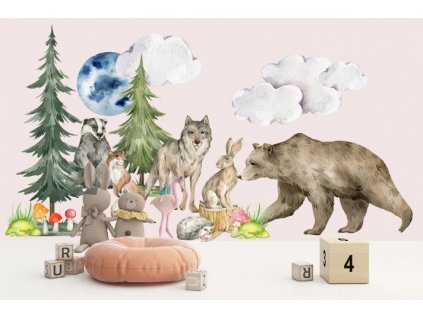 Samolepka zvířata 61