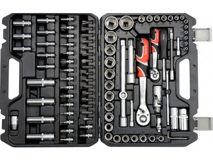 Sada nástrčných klíčů a ráčny 1/2'', 1/4", 94 ks, L