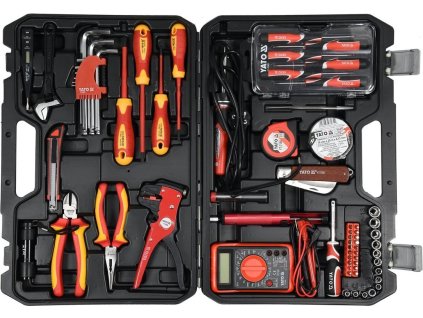 Sada elektro nářadí 68 ks kufřík