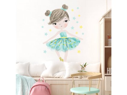 Samolepka baletka 002