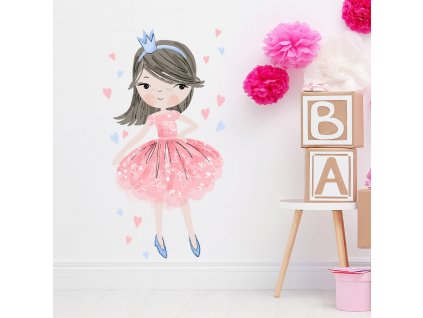 Samolepka princezna 001