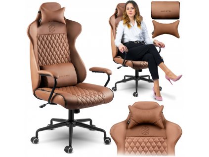 Kancelářská židle - hnědá