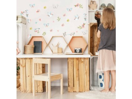 Samolepka ptactva 002