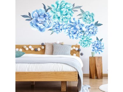 Samolepka květiny 002