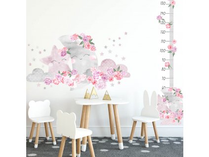 Samolepka metr hvězdy 001