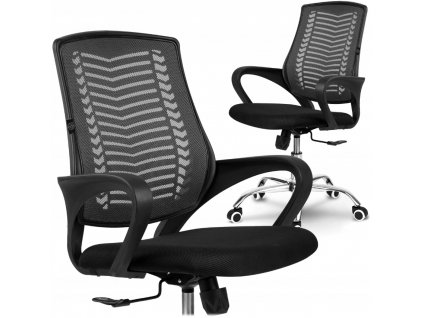 Kancelářská židle MODERN, vzor 001 - černá