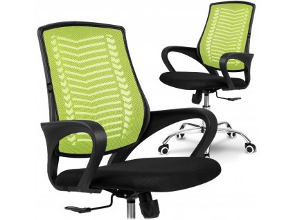 Kancelářská židle MODERN, vzor 001 - zelená