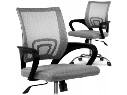 Kancelářská židle MODERN, vzor 003 - šedá