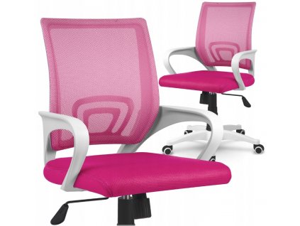 Kancelářská židle MODERN, vzor 003 - růžová