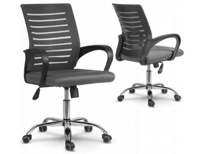 Kancelářská židle MODERN, vzor 007 - šedá