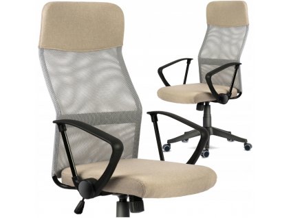Kancelářská židle TOP, vzor 002 - béžová