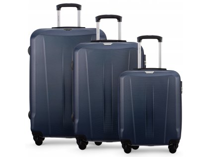 Cestovní Kufr PARIS - Tmavě Modrý