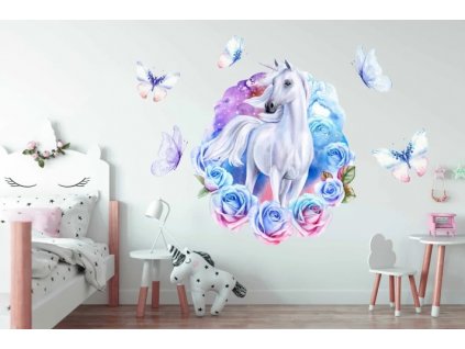 Samolepka jednorožec 11