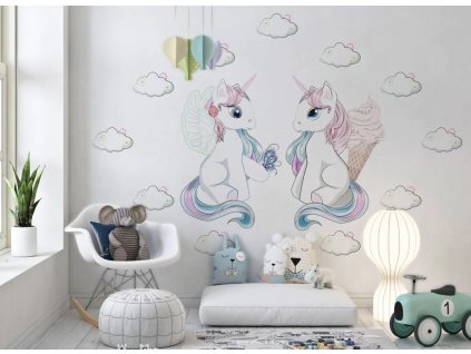 Samolepka jednorožci 002