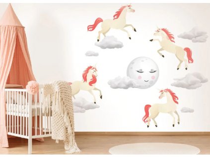 Samolepka jednorožci 009