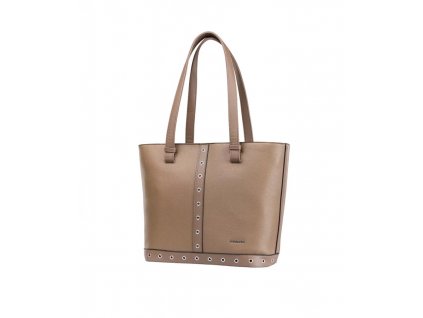 Taupe dámská shopper kabelka BK2221146 2A