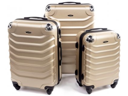 Cestovní kufr ALBION - Béžový