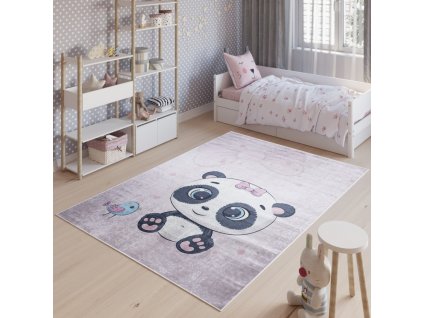 Dětský koberec Play - Panda 1246-36