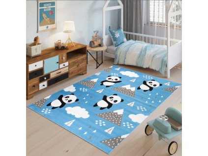 Dětský koberec Play - Panda 1246-64