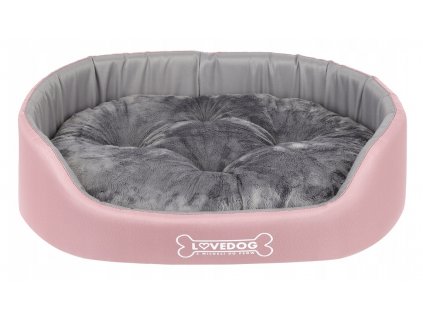 Voděodolný pelíšek pro psy a kočky 50x40 S růžový