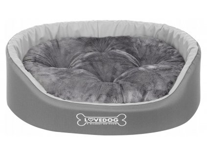 Voděodolný pelíšek pro psy a kočky 60x50 M šedý