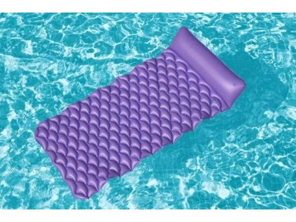 Nafukovací vodní matrace FLOAT 213x86 cm fialový