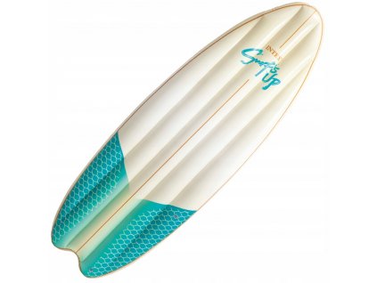 Nafukovací vodní matrace SURF'S UP 178x69 cm bílo-modrá