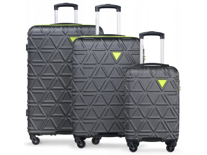 Cestovní Kufr CALIFORNIA - Šedý