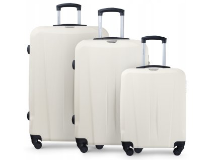 Cestovní Kufr PARIS - Bílý