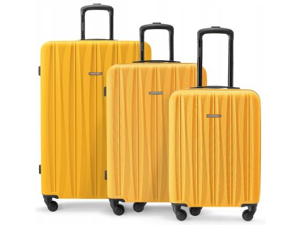 Cestovní kufr BALI - Žlutý