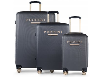 Cestovní Kufr LOS ANGELES - Šedý