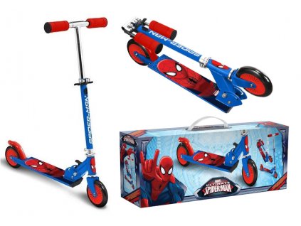 Dvoukolová skládací koloběžka Marvel Spiderman