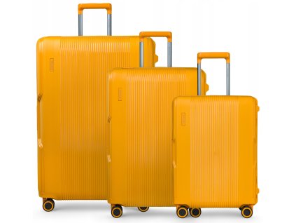 Cestovní Kufr OSAKA - Žlutý