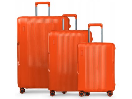 Cestovní Kufr OSAKA - Oranžový