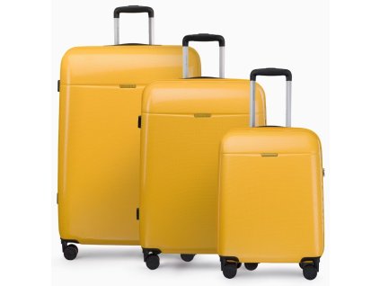 Cestovní Kufr VOYAGER - Žlutý
