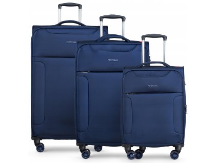 Cestovní Kufr PERUGIA - Tmavě Modrý