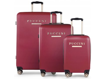 Cestovní Kufr LOS ANGELES - Bordó