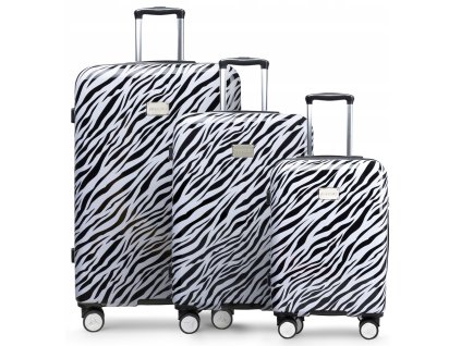 Cestovní Kufr BEVERLY HILLS - žebra