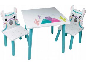 Dětský stůl s židlemi LAMA