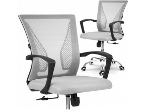 Kancelářská židle MODERN, vzor 002 - šedá