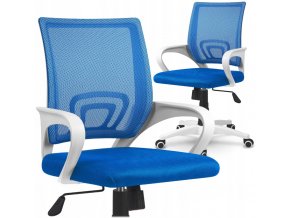 Kancelářská židle MODERN, vzor 003 - modrá
