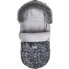 Exkluzivní fusak do kočárku s nášivkou HUSKY MAXI sněhové vločky1