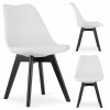 Designová židle ALTO BLACK bílá