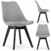 Designová židle ALTO BLACK šedá