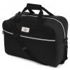 Cestovní příruční taška do letadla Frome 40 x 20 x 25 cm - Černá-Stříbrná