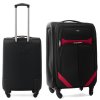 Cestovní Kufr BONNA - Černý-Červený