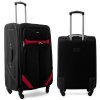 Cestovní Kufr BONNA - Černý-Červený